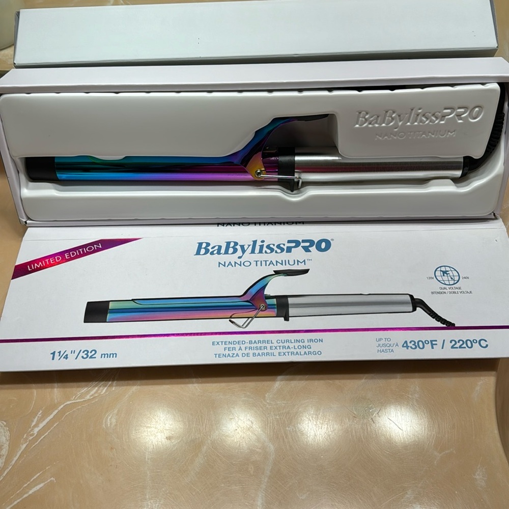 BaByLiss Nano TitaniumXL Spring curling iron - Picture 2 of 5